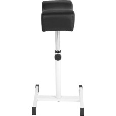 Pedicure Stool Haircut Footrest Height Adjustable 38-57cm Suitable for Manicure or Professional Tattoo Faux Leather and High Density Sponge