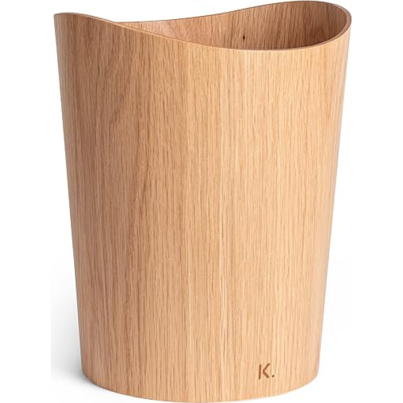 Kazai. Börje Ehtne puidust prügikast | Puidust prügikast kontorisse, lastetuppa, magamistuppa jne. | 9 liitrit | Tamm