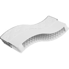 vidaXL Bonnell vedrumadrats, vedrumadrats, hingav nahasõbralik, voodimadratsi kõvadus Medium, kangast madrats, 90 x 190 cm