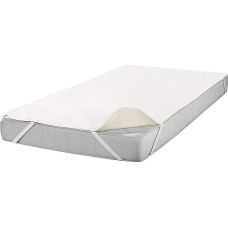 SETEX kalmuck mattress protector, corner rubber, 100% cotton, classic, raw white, 2107, Cotton, natural, 90 x 200 cm