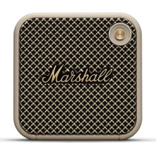 Marshall Willen Wireless Bluetooth Speaker, Over 15 Hours of Playtime, IP67 Waterproof, Fast Charge, Stackable, Cream