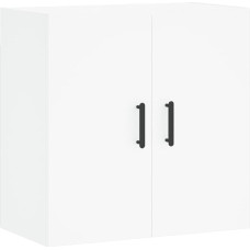vidaXL Wall Cupboard, Wall Cabinet with Lots of Storage Space, Wall Mounted Bathroom Cabinet, Medicine Cabinet, Storage Cabinet for Living Room, White Wood Material