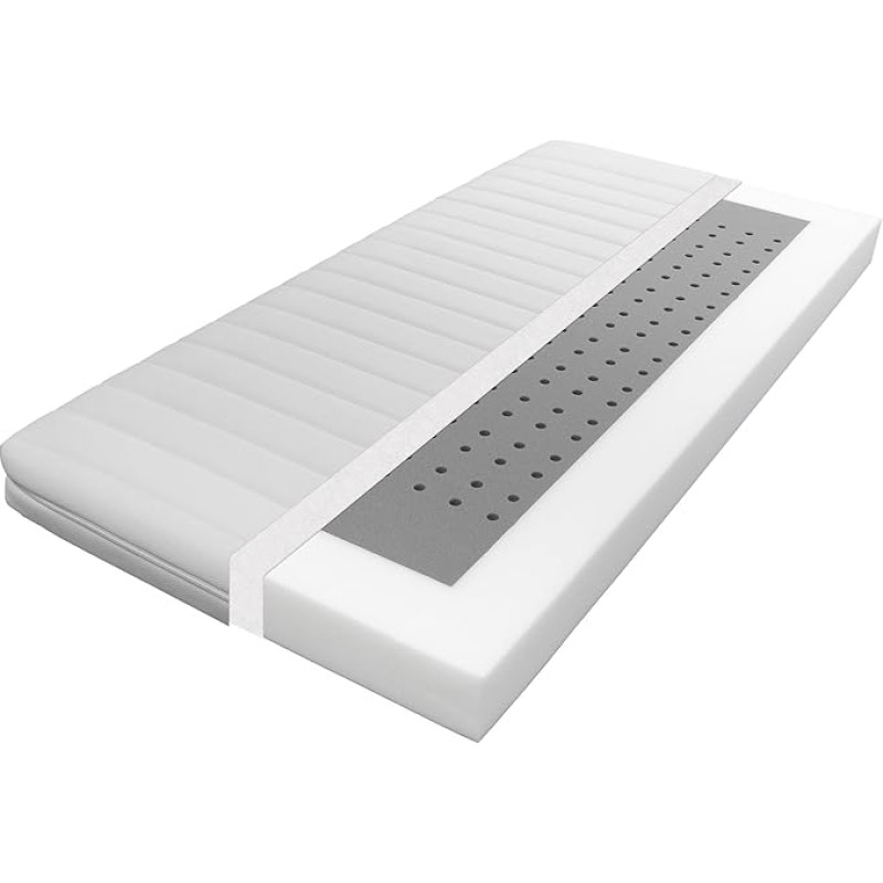 BeCo Kaja Children's Mattress 70 x 140 cm 11 cm Cold Foam / Stiftung Warentest GUT Tested / Highest Quality / Certipur & Oeko-Tex Standard 100 / Made in Germany