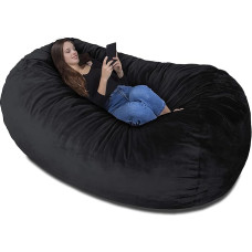 Europe's Largest Bean Bag - Giant 1,500 L Memory Foam Filling with Washable Cuddly Cover
