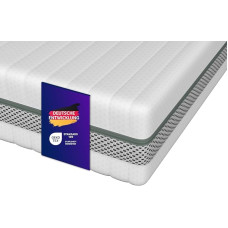 Traumnacht Premium 2-in-1 Duo Orthopaedic 7-Zone Cold Foam Mattress, Hardness Level 2 and 3, Oeko-Tex Certified, 120 x 200 cm, Height 20 cm, Produced according to German Quality Standard