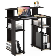 Furinno 15071WNBK Jaya Simple Design Computer Writing Desk, Walnut