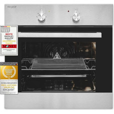 Exquisit Built-in Oven EBE 555-1.2U | Built-in Oven | 57 L Cooking Chamber | Stainless Steel