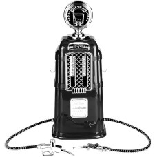 Portable Beer Dispenser, 1000CC Double Cannon Wine Drink Pump for Beer, Soda, Cider, Kombucha and Cocktails for Home Bar Party Gameday (Black)