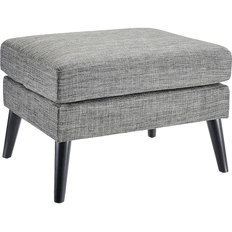 First Hill WFO005GR Ottoman Stool Footrest Grey