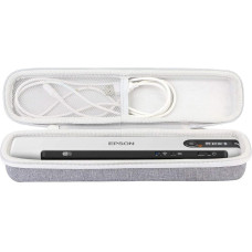 co2CREA kõva reisikott Epson Workforce ES-50 ES-60W DS-70 DS-80W kaasaskantavale skannerile, ainult kott