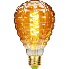 TIANFAN Vintage LED-pirnid 4W Dimmable ebaregulaarne kuju 220/240V Edison Screw E27 Base Specialty dekoratiivsed antiikne lambid (puuviljad)