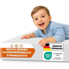 Madratsi tuum beebi laste madratsile [70 x 140 cm, ilma katteta] vahtpolster vahtplaadi vahtpolstriga