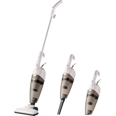 COMFEE CCS2160RE elektriline luuda kerge 3 in 1 vertikaalne tolmuimeja kaabliga kotita suurepärane keskfilter süsteem auto, kodu, köök, juuksed, pruun ja hall