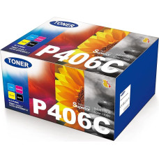 KEENKLE CLT-P406C Multipack Toner Compatible with Samsung CLT-P406C CLT-K406S for Samsung Xpress CLP-365 CLX 3305 C460W C410W CLP-360 CLP-365W CLX-3305FN CLX-3305W CLX-3300 C460FW (4-pack)