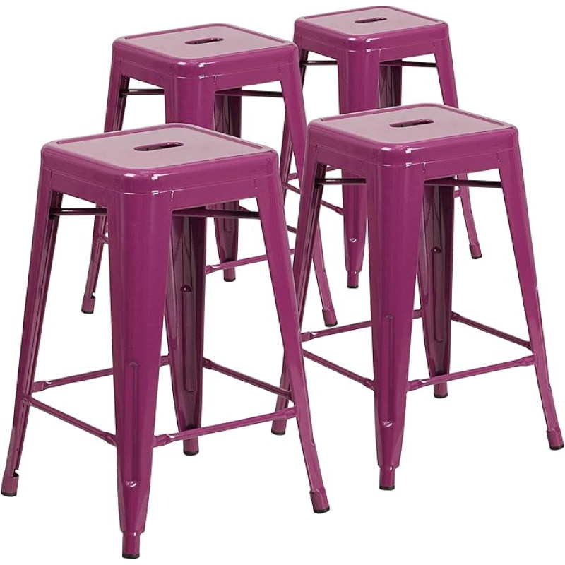 Flash Furniture Kai Commercial Grade Stool 24