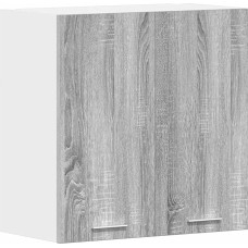 vidaXL Lyon Wall Cabinet Grey Sonoma 60 x 31 x 60 cm Wood Composite