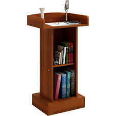 GddOGUK Stehpulte Rednerpulte, Podien aus Brettern mit hoher Dichte und offenem Stauraum, Hotel-Willkommensrezeption, Kanzeln für Kirchen, Luxus-Podiumsständer Einfach