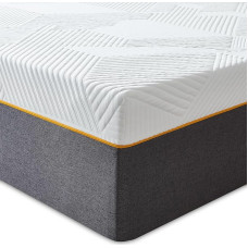 Sleremind Mattress 90 x 200 cm Hardness H3, Height 16 cm Cold Foam Mattress with Washable Cover, Fabric with Soft Surface, Comfort Foam Mattress for Youth (90 x 200 x 16 cm), Medium Hardness