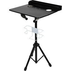 Ejoyous Tattoo Workstation, Removable Tattoo Desk Table with Adjustable Tripod Base and Independent Colour Storage Box for Tattoo, Beauty Salon and Barberie