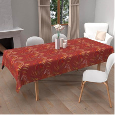 Soleil d'ocre Flores Printed Stain-Resistant Rectangular Tablecloth 140 x 300 cm
