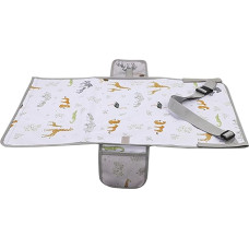 Generisch Baby Flight Bed, Aeroplane Seat Raiser, Foldable Waterproof Baby Travel Cot, Practical for Long Distance Flights, Family Trips