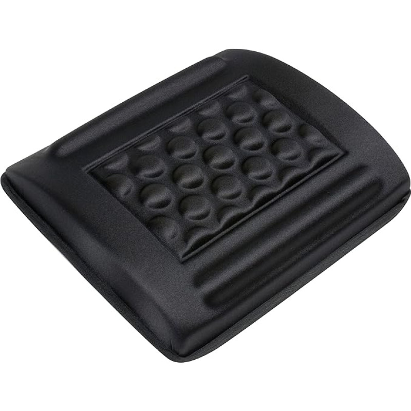 Q-Connect Memory Foam Back Cushion - Black