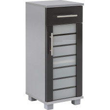 Schildmeyer Niko 113292 Side Cabinet Glossy Silver Anthracite 30.3/32.6/75.3 cm