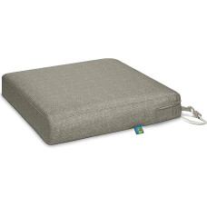 Duck Covers Weekend Water Resistant Seat Cushion, 53 x 48 x 7 cm, Moon Rock