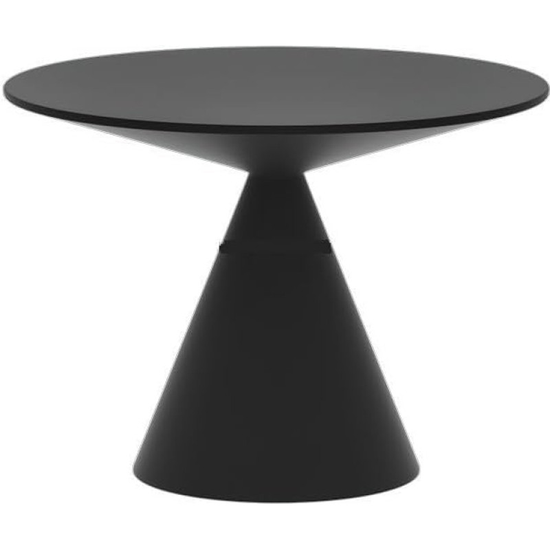 DZYHFCO Coffee Round Living Room Coffee Luxury Dining Set Modern Living Room Black Low Center Bedroom Metal Furniture End Full Moon