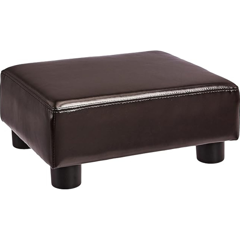 First Hill WFO166BR Ottoman Stool Brown