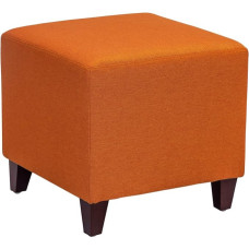 Adeco Passionate Cube Stool 41cm Simple British Style 16x16x16