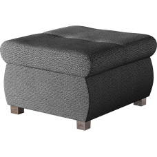 Mirjan24 Polsterhocker Sitzbank Orkan klein Hocker Sitzhocker Modern Pouf Fußbank Sitzmöbel 60x60 (Sicuro 80)