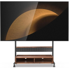 FITUEYES telerialus Rullitav telerialus ratastega põrandal seisev telerikäru 70-100-tollistele teleritele Reguleeritav kõrgus Max 80 kg VESA 850 x 600 mm VESA 850 x 600 mm