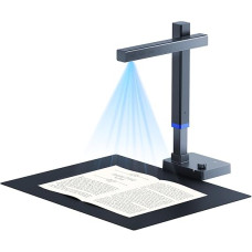 CZUR Shine Ultra 13MP skanner A3, kaasaskantav dokumendiscanner, kokkuvolditav raamatuscanner, dokumendikaamera visualiseerija OCR 180+ keelega, pidev täitevalgus, kiirskanner Windowsile ja macOSile