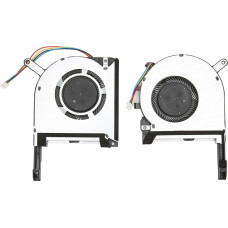 Sülearvuti ventilaator TUF Gaming A15 FA506 IV FA506IU FA506IH FX506IU FX506LH 4 Pin CPU GPU jahutusventilaator Väike kerge asendusventilaator Eemalda CPU ja GPU ventilaator