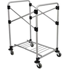 Rubbermaid Commercial Products 1871643 XCart kokkupandav käru raam, 150 liitrit, hall