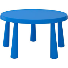 IKEA Mammut 903.651.80 Children's Table Indoor / Outdoor Blue Size 33 1/2