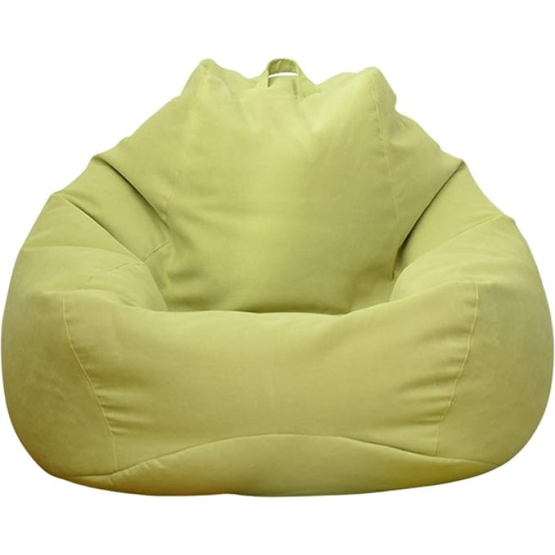 Ghopy Bean Bag for Adults and Kids, Giant Bean Bag without Fabric Filling, Living Room Bean Bag for Large Sofa, Recliner Large Chair for Indoor and Outdoor Use