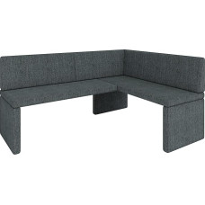 Akiko Corner Bench - Corner Bench Set for Your Dining Room, Kitchen, Modern, Sitting Area, Dining Nook. Perfect for Kitchen, Office and Reception. Solid and Strong Workmanship (INARI 96, 168 x 128 cm