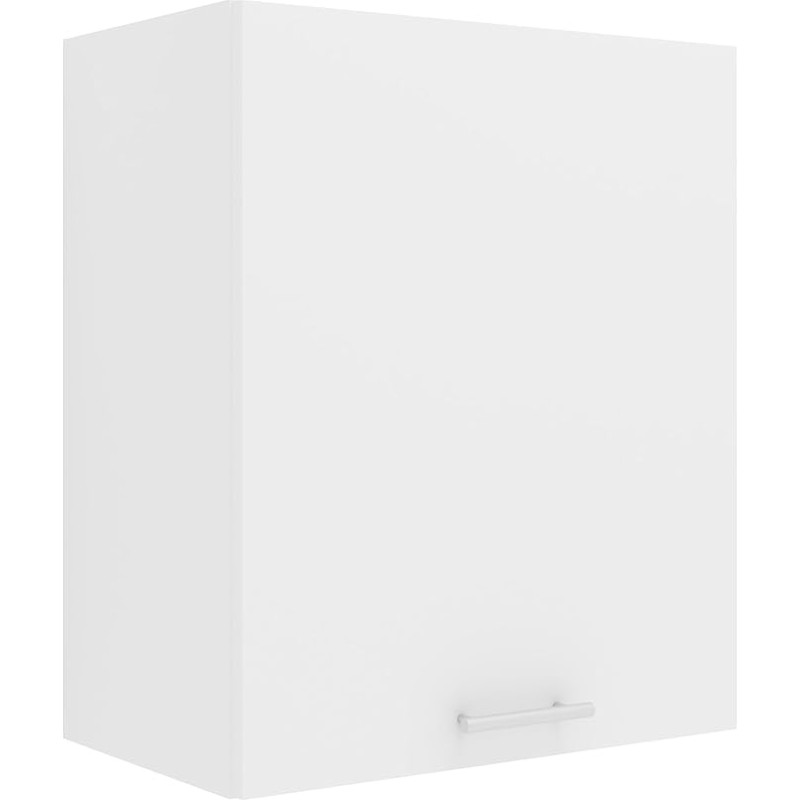 VCM Esilo Kitchen Cabinet Width 50 cm Wooden Door Wall Cupboard Kitchen Furniture White