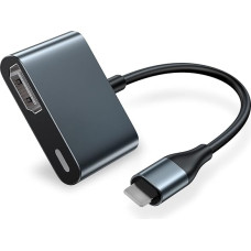 Apple MFi Certified Lightning to HDMI Adapter for iPhone 14/13/12/11/SE/XR/X/8/7/iPad, 1080p Full HD, Plug & Play, No Power Supply Required