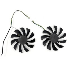 SISS Graphics Card Fan 95 mm GFM10012H12SPA, GAA8S2U Compatible with Zotac GeForce GTX 1070 Ti AMP Edition, GTX 1080Ti AMP Edition