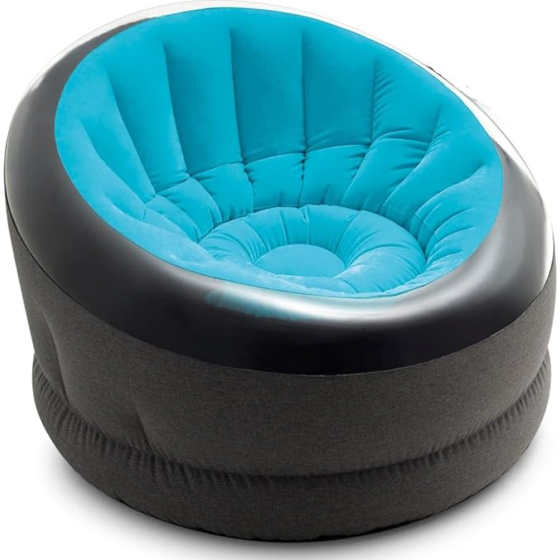 Intex Jazzy Armchair Inflatable Chair (L) 1.12 x (L) 1.09 x (H) 0.69 m Various Colours