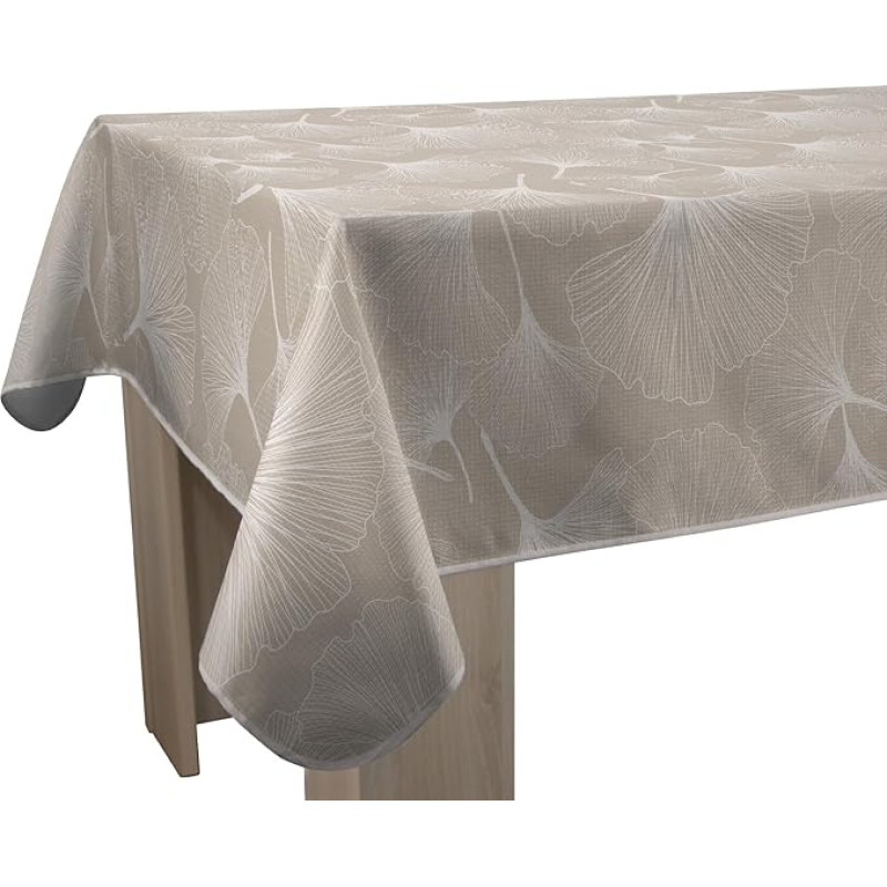 Le linge de Jules Biloba Stain-Resistant Rectangular Tablecloth 150 x 300 cm