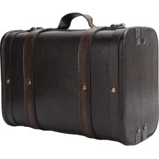 QITERSTAR Decorative Box, Beautiful and Elegant Double Layer Design, Large Internal Capacity, Functional Wooden Case for Home Decoration