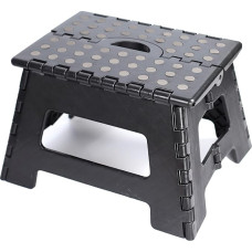 Dekton Folding Step Stool Black Standard