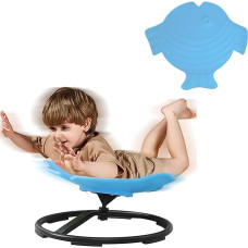 HoldOneLight Sensory Kids Chair Autism Swivel Chair Sensory Swivel Chair Improve Physical Coordination Wobble Chair for Kids Sit and Swivel Relief