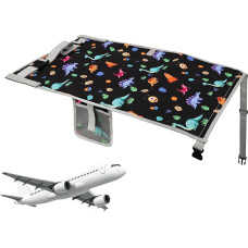 Generisch Children's Aeroplane Bed Seat Extension Airplane Bed Foldable Portable Children's Travel Bed Flight Must Accessory for Travel