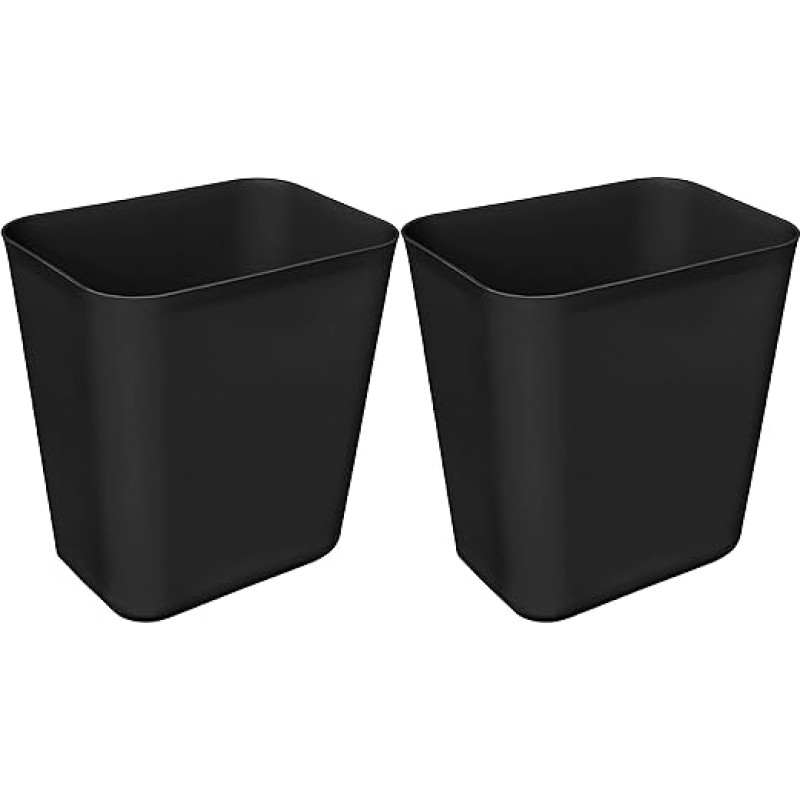 Nipogear Small Bin 6 Litre Plastic Round Shape Kitchen Bin for Bathroom, Kitchen, Home, Office, Living Room, Children's Room