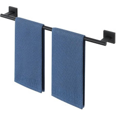 Mooche Handtuchhalter, Wandmontage, Länge 60 cm, Schwarz